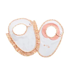 Lot de 2 bavoirs bébé esmée