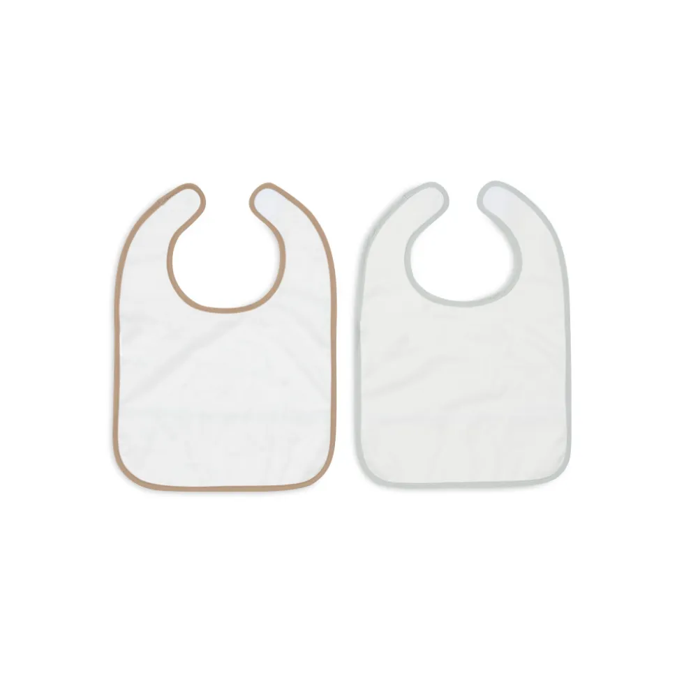 Lot de 2 bavoirs imperméables elephant tales