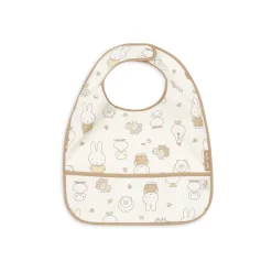 Lot de 2 bavoirs imperméables miffy family farm