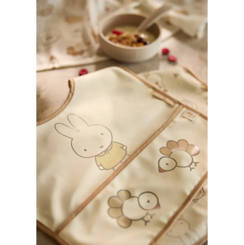 Lot de 2 bavoirs imperméables miffy family farm