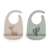 Lot de 2 bavoirs récupérateurs lalee sable/vert
