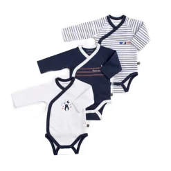 Lot de 3 bodies 3 mois baby sailor