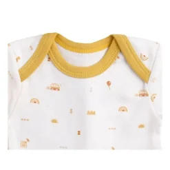 Lot de 3 bodies 3 mois manches courtes sunlight