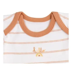 Lot de 3 bodies 3 mois manches courtes sunlight