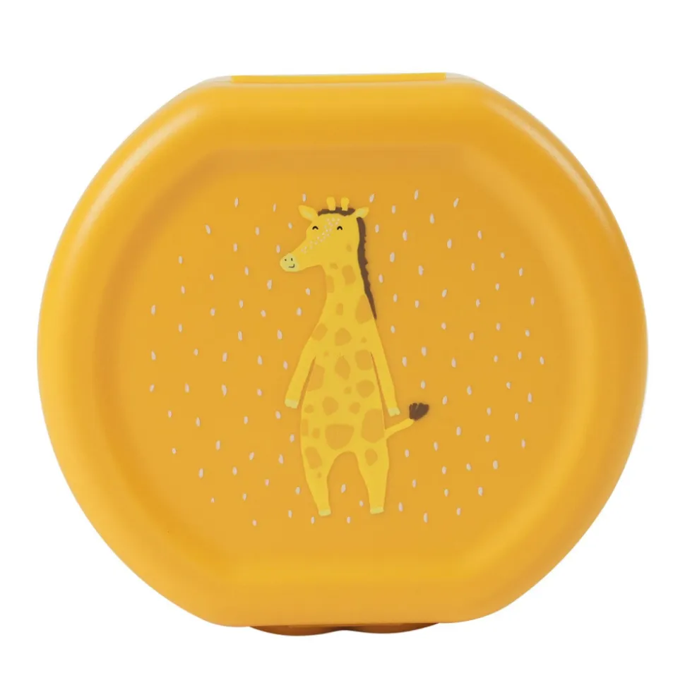 Lot de 2 boîtes à goûter à clip - mr. giraffe