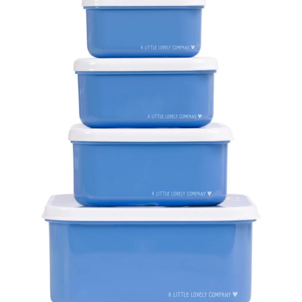 Lot de 4 boîtes à goûter pirates