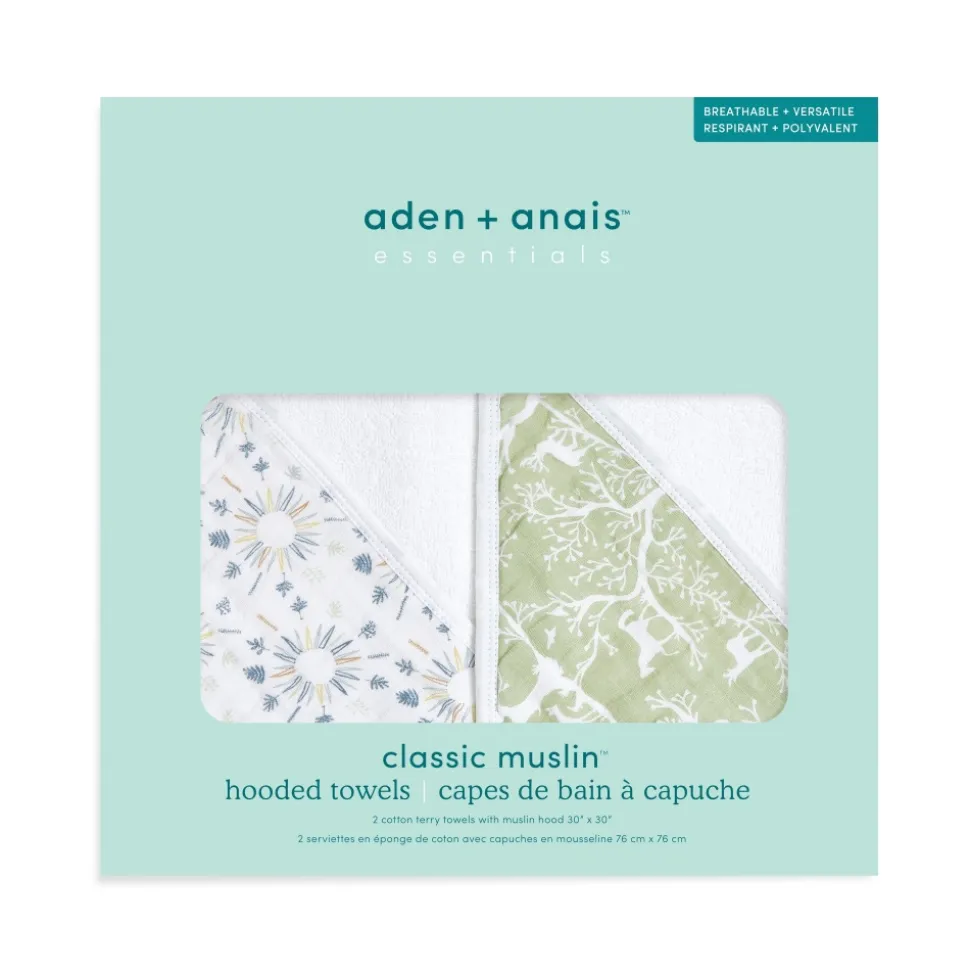 Lot de 2 capes de bain harmony