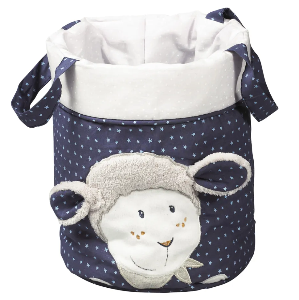 Lot de 3 corbeilles gigogne tissu merlin