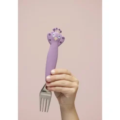 Lot de 3 couverts en silicone mrs. peacock