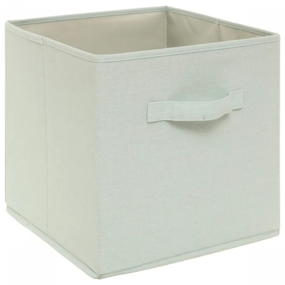Lot de 2 cubes de rangement arc-en-ciel vert