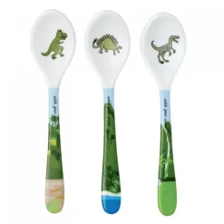 Lot de 3 cuillères les dinosaures