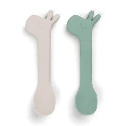 Lot de 2 cuillères silicone lalee vert