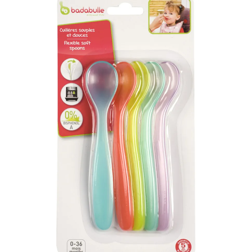 Lot de 5 cuillères souples