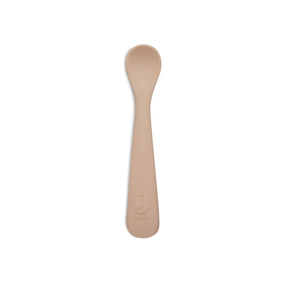 Lot de 2 cuillères souple silicone pale pink