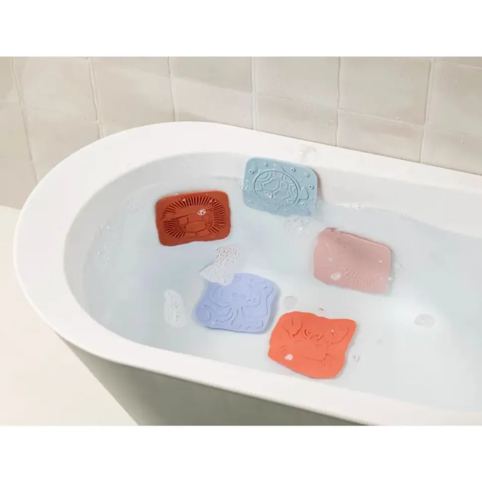 Lot de 5 dalles sensorielles pour le bain
