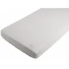 Lot de 2 drap housse uni petit coeur