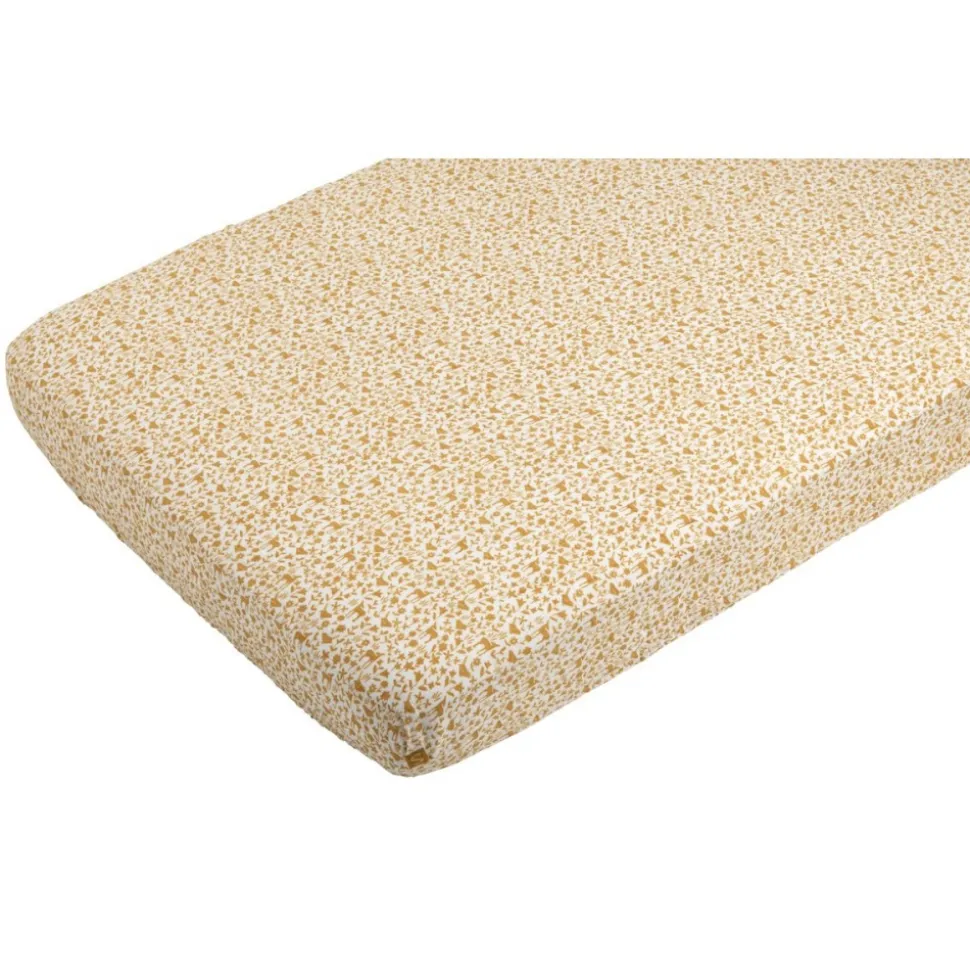 Lot de 2 draps housse coton bio promenons nous