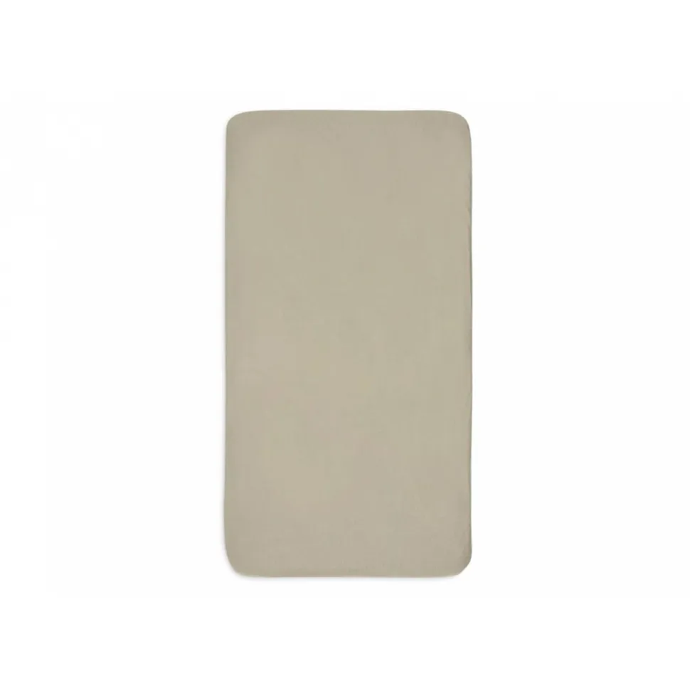 Lot de 2 draps housses jersey 40/50 x 80/90 cm olive