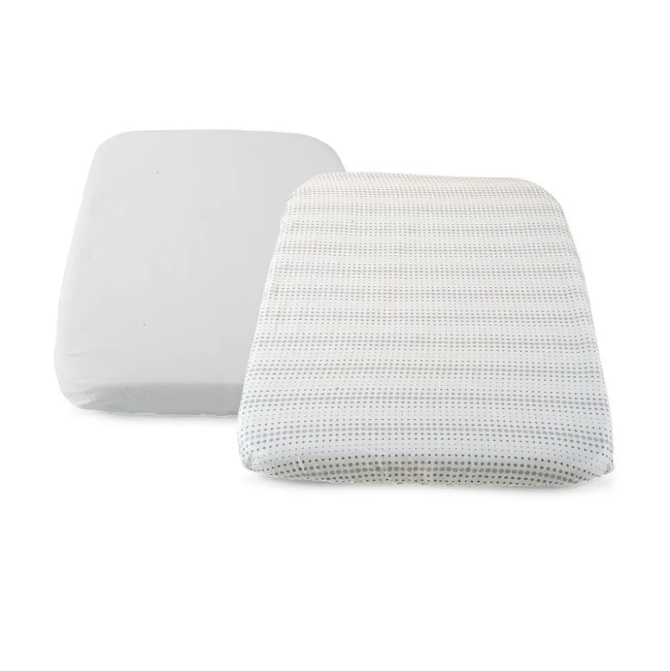 Lot de 2 draps housses next2me air