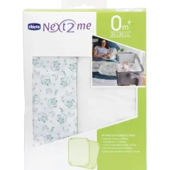 Lot de 2 draps housses next2me foxy