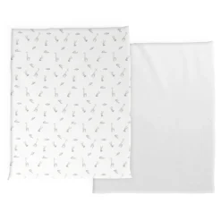 Lot de 2 draps housses next2me forever