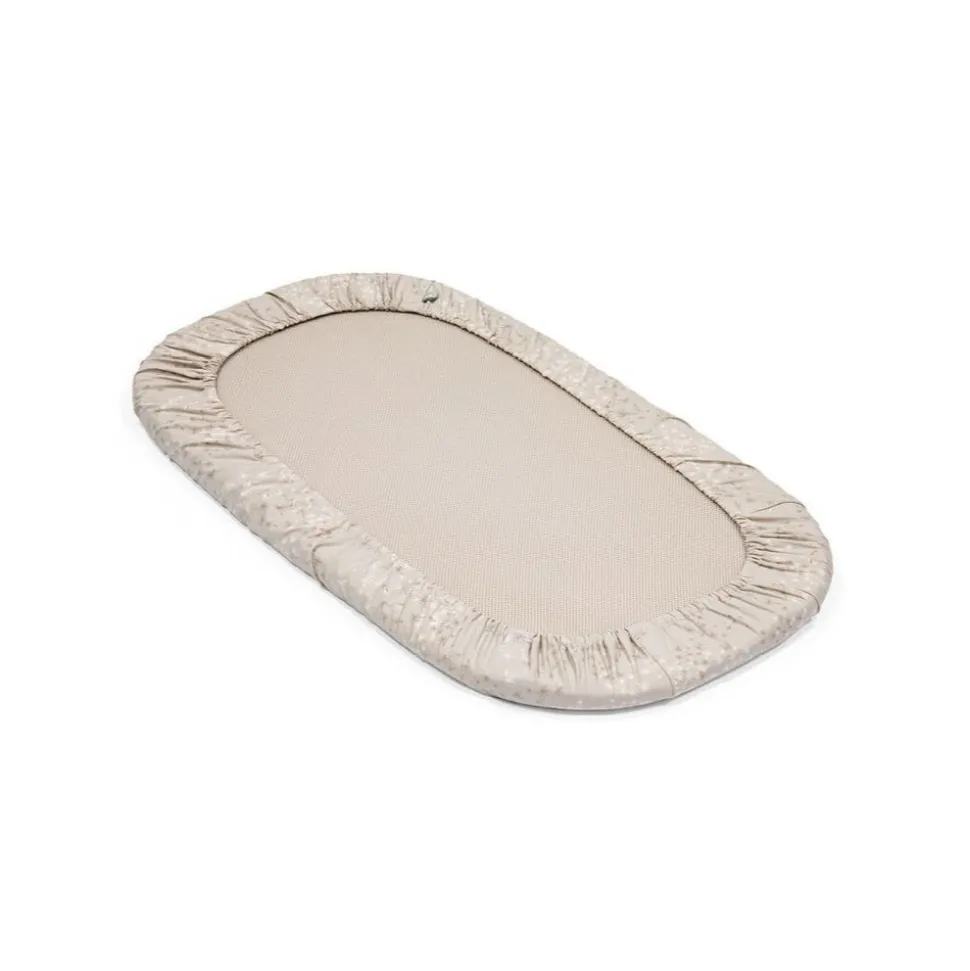 Lot de 2 draps housses pour matelas berceau snoozi