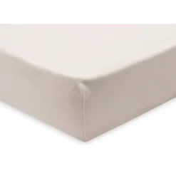 Lot de 2 draps housses 60x120 cm jersey blush et wild rose