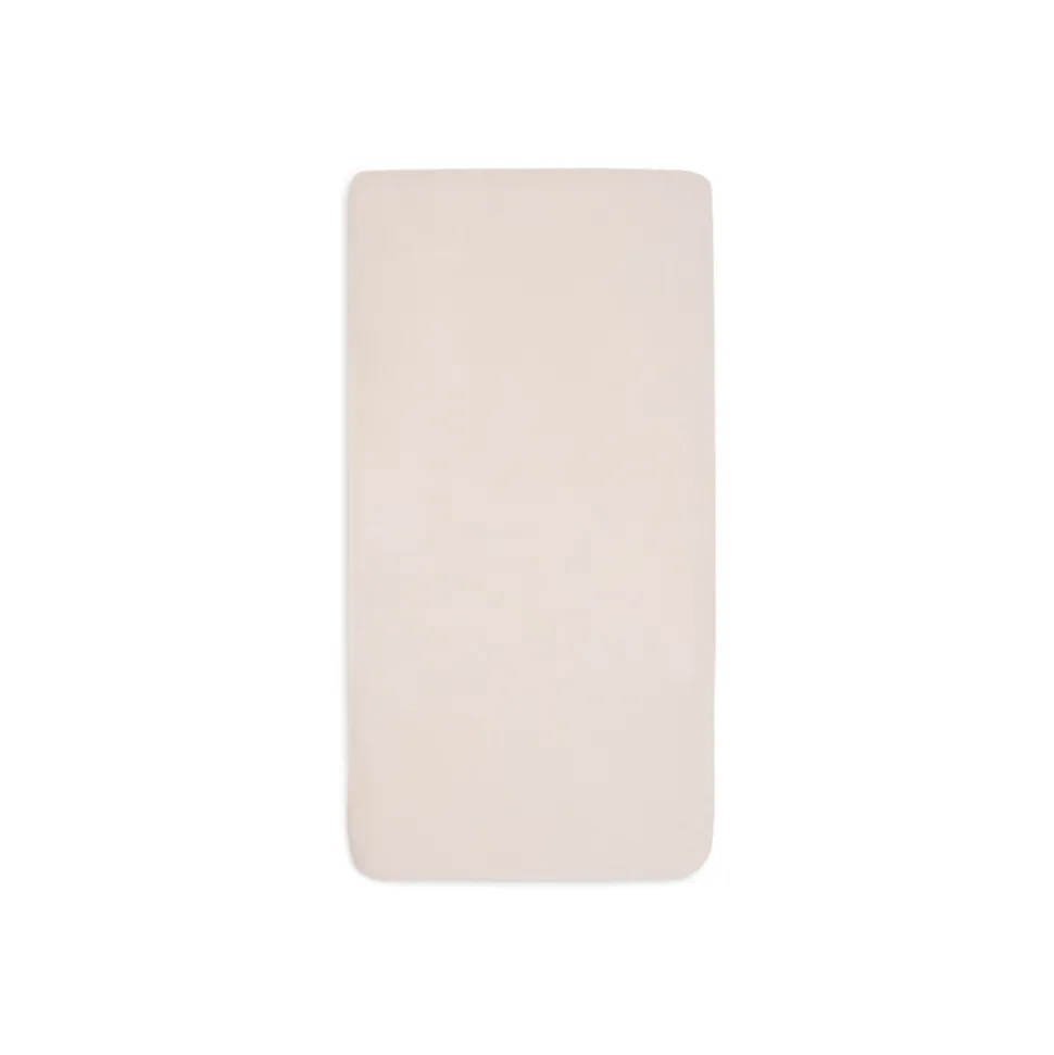 Lot de 2 draps housses 40x80 cm jersey blush et wild rose