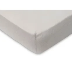 Lot de 2 draps housses 40x80 cm jersey nougat