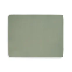 Lot de 2 draps housses 75 x 95 cm jersey pour tapis de parc ash green