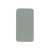 Lot de 2 draps housses 40x80 cm jersey sea green et ivory