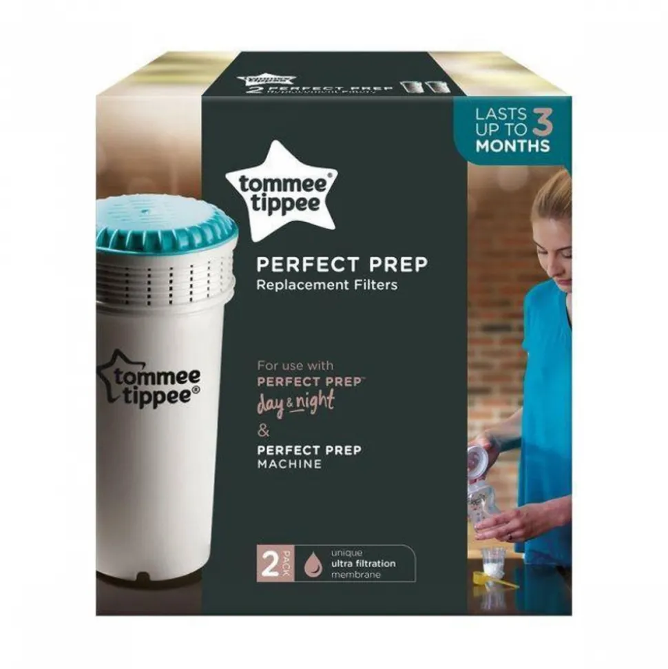 Lot de 2 filtres de rechange préparateur biberon perfect prep
