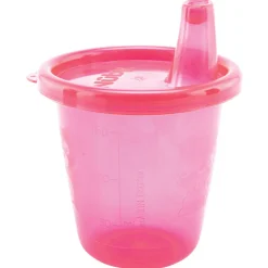 Lot de 6 gobelets d'apprentissage avec bec dur