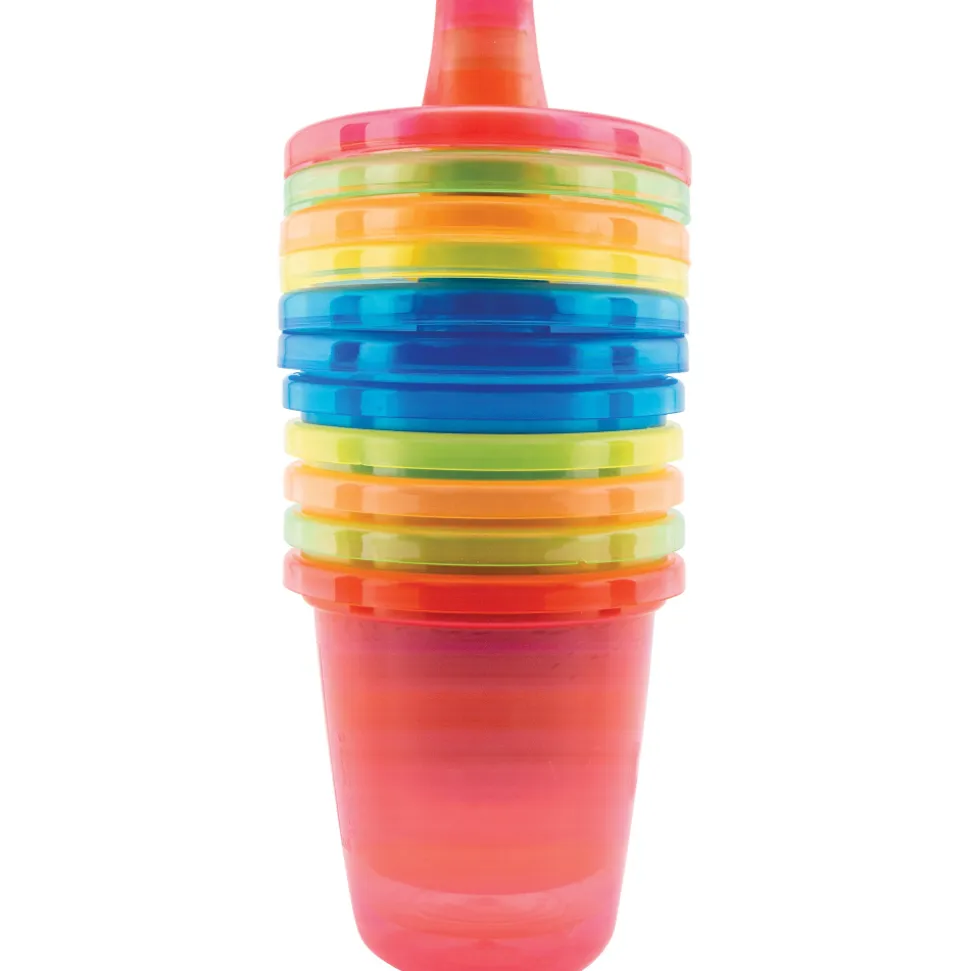 Lot de 6 gobelets d'apprentissage avec bec dur