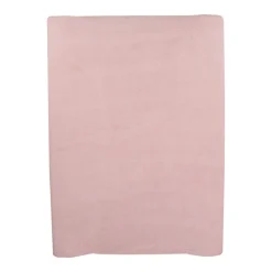 Lot de 2 housses de matelas à langer sable/vieux rose