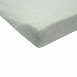 Lot de 2 housses de matelas à langer sable/vert