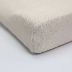 Lot de 2 housses de matelas à langer sable/vert