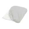 Lot de 2 housses de matelas à  langer gris clair