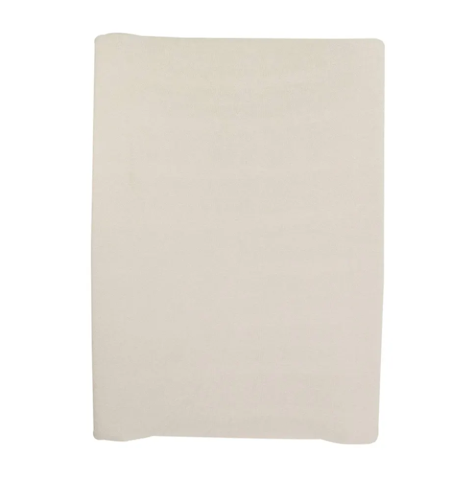 Lot de 2 housses de matelas à langer sable/caramel