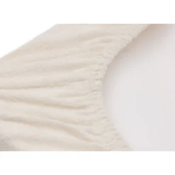 Lot de 2 housses matelas à langer éponge 50 x 70 cm oatmeal