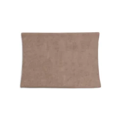 Lot de 2 housses matelas à langer éponge 50 x 70 cm milky coffee
