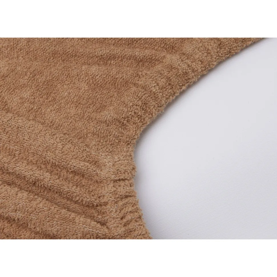 Lot de 2 housses matelas à langer éponge 50 x 70 cm biscuit