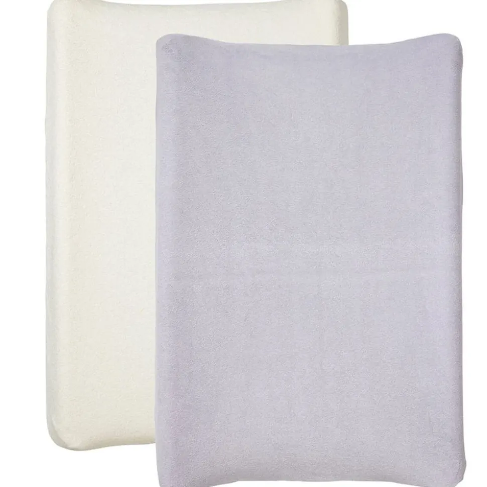 Lot de 2 housses matelas à langer 50 x 70 cm