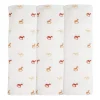 Lot de 3 langes cheval ecru