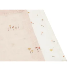 Lot de 3 langes en coton 31 x 31 cm pretty picnic