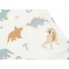 Lot de 3 langes en coton 31 x 31 cm roarsome