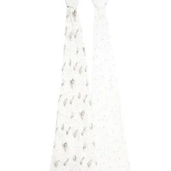 Lot de 2 langes en mousseline de coton healing nature