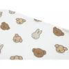 Lot de 3 langes gaze de coton 70 x 70 cm miffy and friends