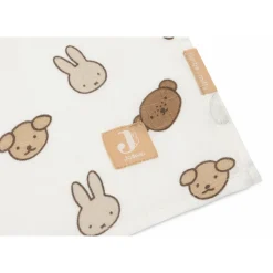 Lot de 2 langes gaze de coton 115x115 cm miffy and friends
