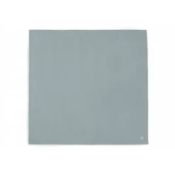 Lot de 2 langes gaze de coton 115 x 115 cm sea green & ivoire